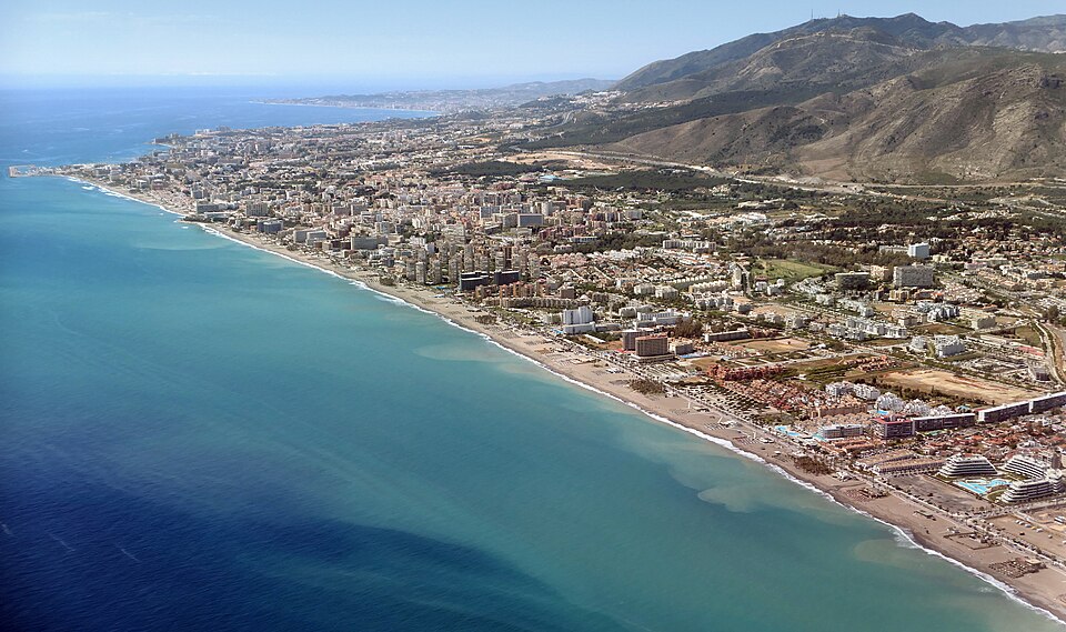Vista aérea de Torremolinos